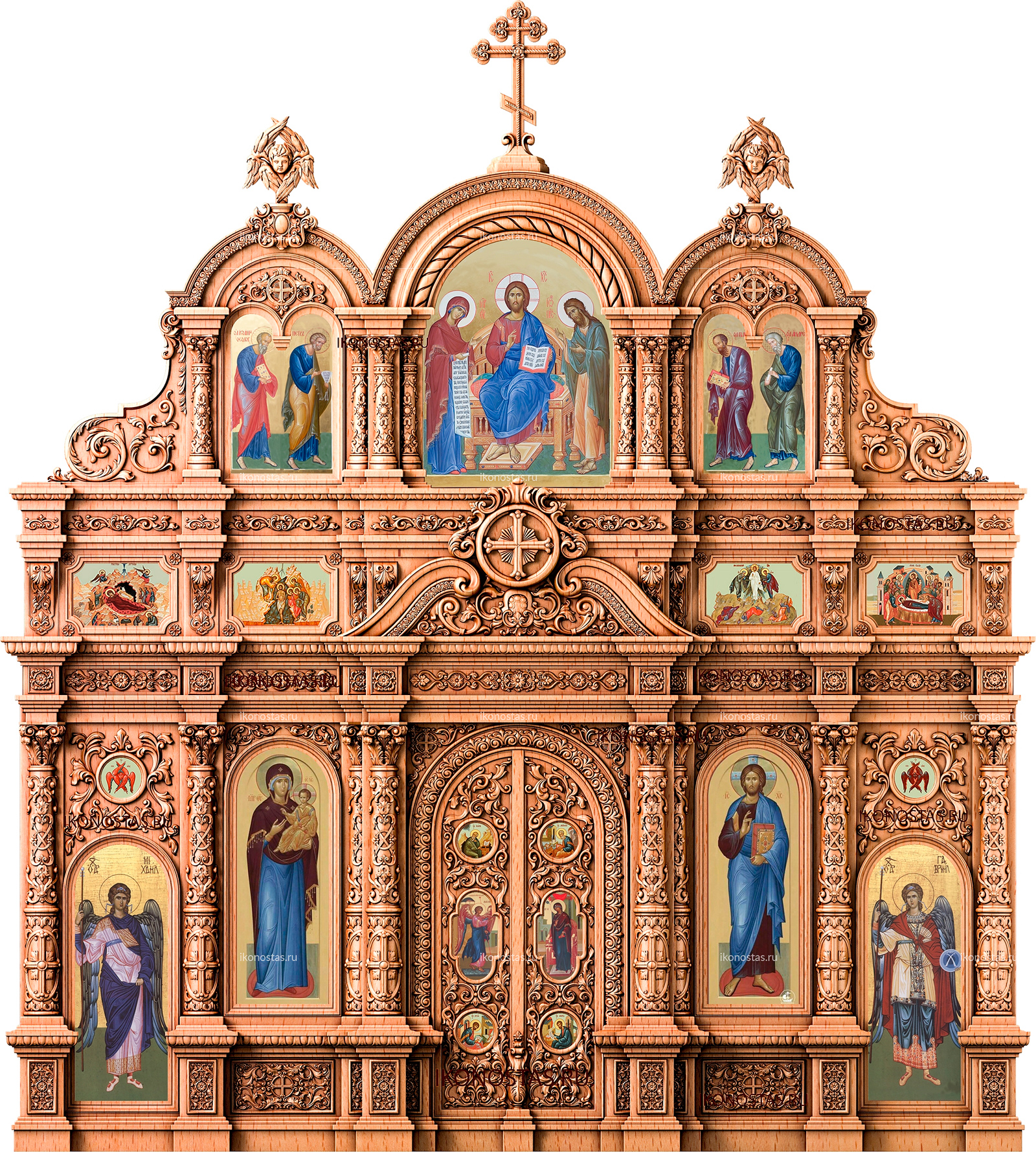 Православный иконостас - изготовление на заказ